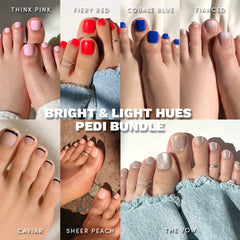 Bright & Light Hues Pedi Bundle