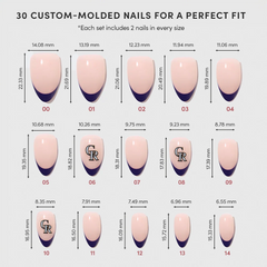 Colorado Rockies Press-On Nail Set