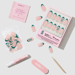 Seattle Mariners Press-On Nail Set