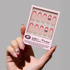 Georgia Bulldogs Press-On Nail Set