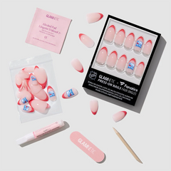 New York Rangers Press-On Nail Set