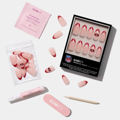 San Francisco 49ers Press-On Nail Set