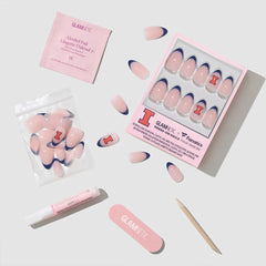 Illinois Fighting Illini Press-On Nail Set