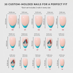 Arizona Diamondbacks Press-On Nail Set