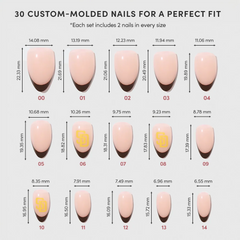 San Diego Padres Press-On Nail Set