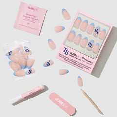 Tampa Bay Rays Press-On Nail Set
