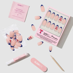Texas Rangers Press-On Nail Set