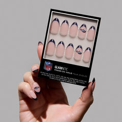 Denver Broncos Press-On Nail Set