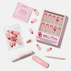 Oklahoma Sooners Press-On Nail Set